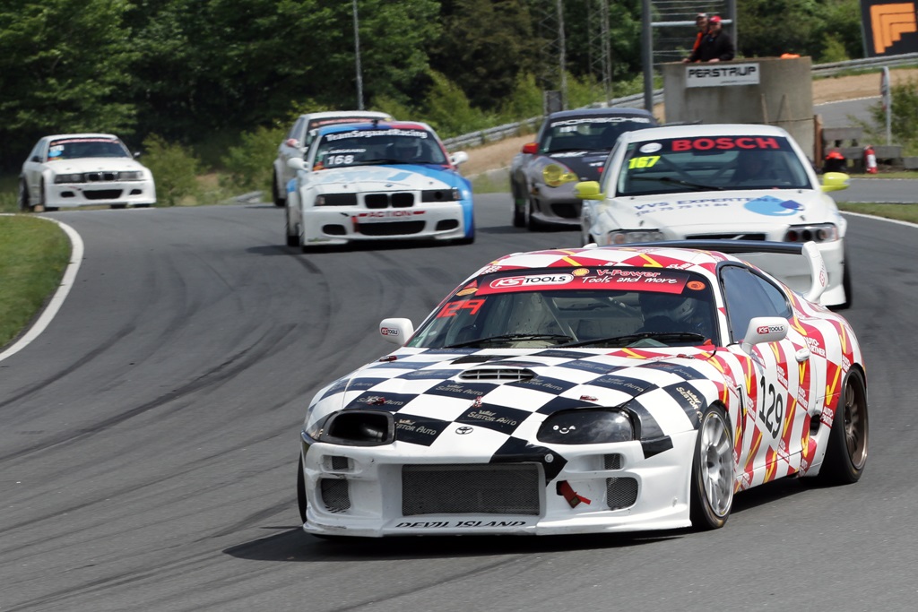 Sebastian Petersen i front.
(Foto: Motorsporten.dk)